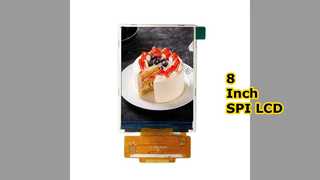 0.8 インチ SPI LCD TFT ディスプレイ ILIV 0x0