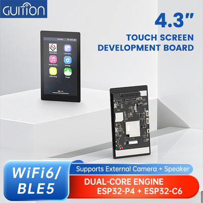 良い価格 JC4880P443C_I_W 4.3インチフルビューIPSスクリーン ESP32P4/C6デュアルコア開発ボード 480 × 800 静電容量式タッチ オンライン