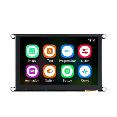 容量触覚 高度なTFTHMIディスプレイモジュール JC8048W550 800*480 ピクセル解像度 St7262 ドライバーチップ