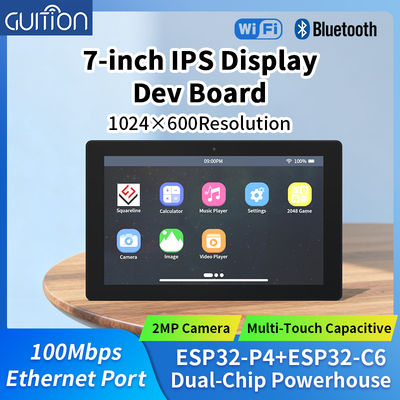 良い価格 JC1060P470C_I_W_Y High performance 7-inch screen integrated development kit: ESP32-P4 main control, integrated camera, ready to use オンライン