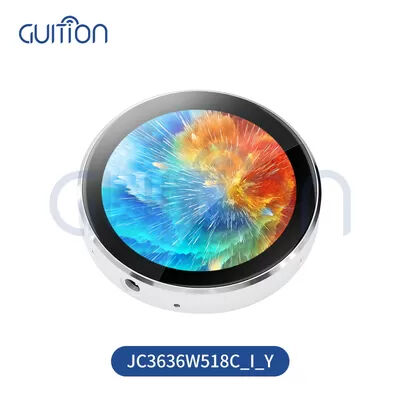 良い価格 3.5インチ HMI ディスプレイ モジュール 16MB フラッシュと工業自動化用の容量タッチ オンライン